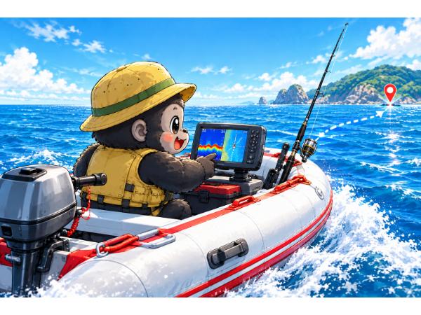 魚探のヘディングセンサー