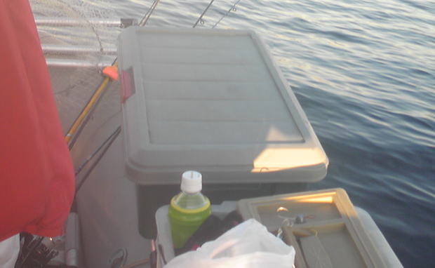 ゴムボート 艤装 釣り道具ケース